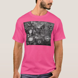 Camiseta arte de grafitti clásico
