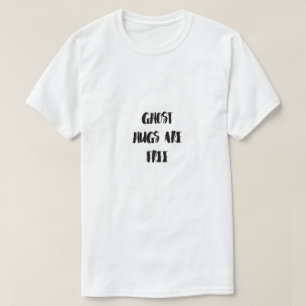 Camiseta Arte de Halloween de calavera BOO minimalista