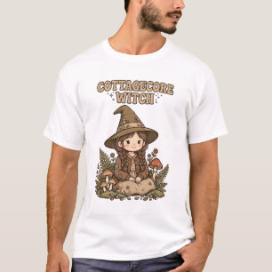 Camiseta Arte de Halloween de Hongo de Bruja Cottagecore