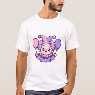 Camiseta Arte de Halloween de payaso espeluznante lindo Kaw