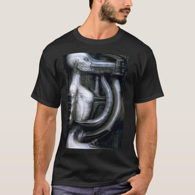 Camiseta arte de hans ruedi giger (Anverso)