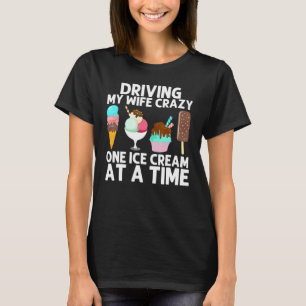Camiseta Arte de helado genial para hombres Papá cono de ge