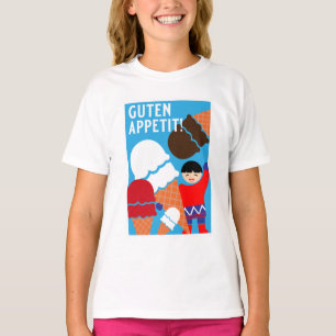 Camiseta Arte De Helado Retro Vintage
