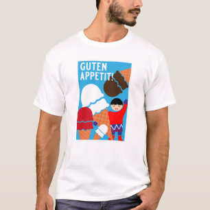 Camiseta Arte De Helado Retro Vintage