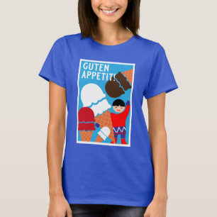 Camiseta Arte De Helado Retro Vintage