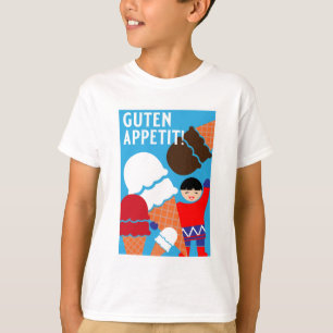 Camiseta Arte De Helado Retro Vintage