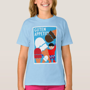 Camiseta Arte De Helado Retro Vintage