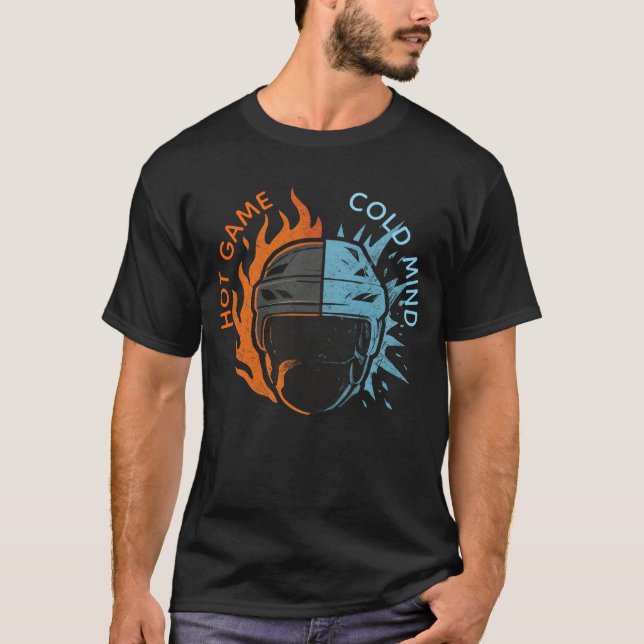 Camiseta Arte de Hockey (Anverso)