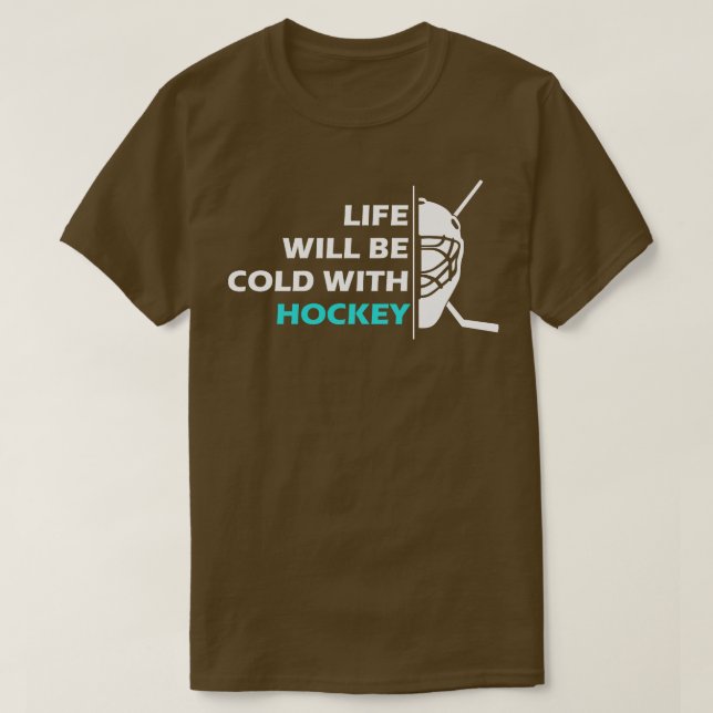 Camiseta Arte de hockey (Diseño del anverso)