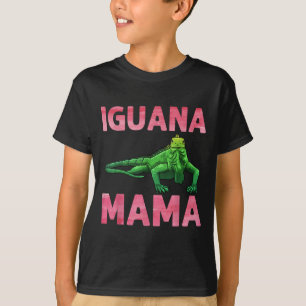 Camiseta Arte De Iguana Para Mamá Chicas Mujeres Reptile Ig