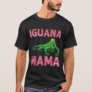 Camiseta Arte De Iguana Para Mamá Chicas Mujeres Reptile Ig