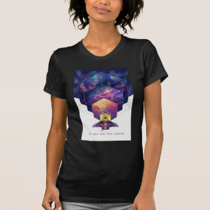 Camiseta Arte de Ilustracion del telescopio espacial James 