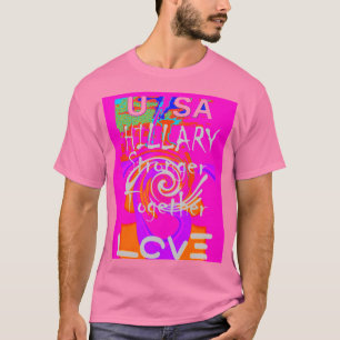 Camiseta Arte de inspiración en una colina rosa
