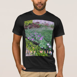 Camiseta Arte de jardín creativo – Floral inspirado en la n