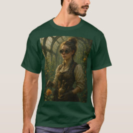 Camiseta Arte de jardinero victoriano steampunk