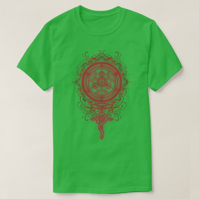 Camiseta Arte de la alquimia (Diseño del anverso)