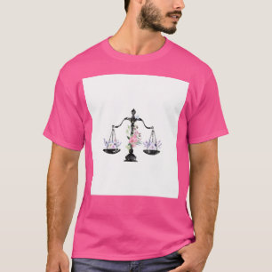 Camiseta Arte de la Balanza de la Justicia
