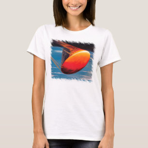 Camiseta Arte de la cápsula espacial del módulo de comando 