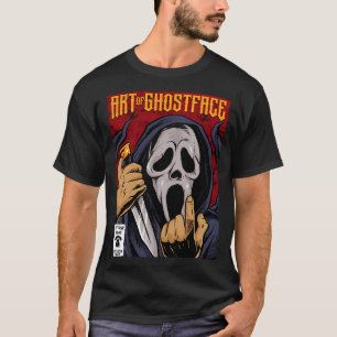 Camiseta Arte de la cara fantasma