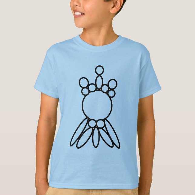 Camiseta Arte de la corona (Anverso)