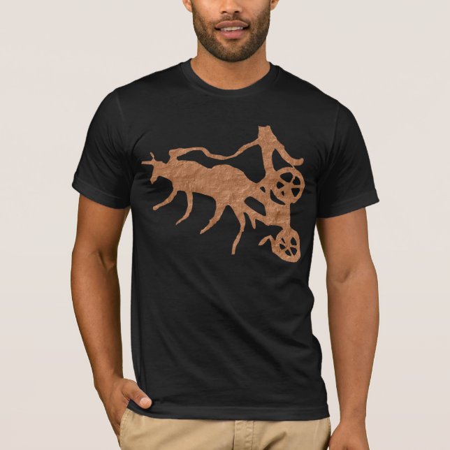 Camiseta arte de la cueva (Anverso)