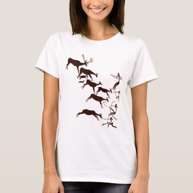 Camiseta Arte de la cueva de Lascaux (Anverso)