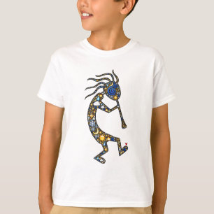 Camiseta Arte de la emoji de Kokopelli, por Built4Love