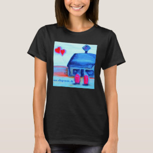 Camiseta … arte de la estación del amor… de Jutta Gabriel…