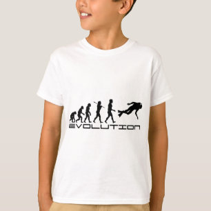 Camiseta Arte de la evolución del deporte acuático del