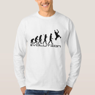 Camiseta Arte de la evolución del deporte de la triple