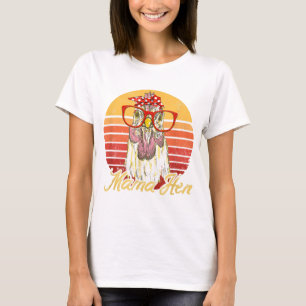 Camiseta arte de la palabra chicken de chile