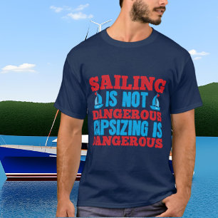 Camiseta arte de la palabra náutica