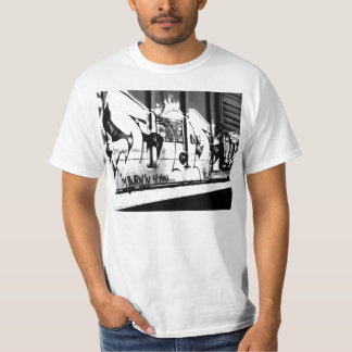 Camiseta Arte de la pintada de Hip Hop