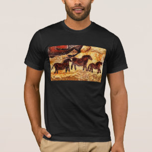 Camiseta Arte de la roca de Lascaux