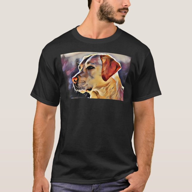 Camiseta Arte de Labrador (Anverso)