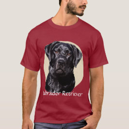Camiseta Arte de Labrador Recuperador