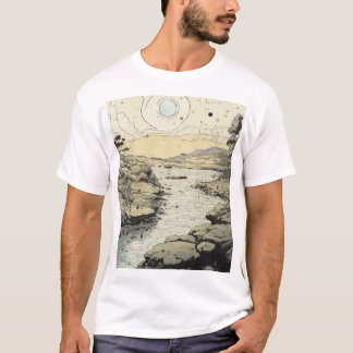 Camiseta Arte de lápiz y tinta