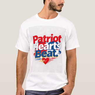 Camiseta Arte de latido patriota