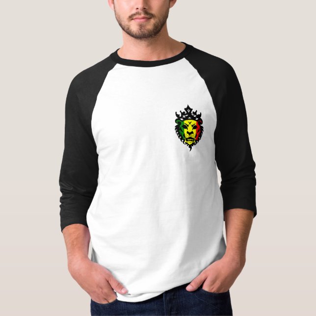 Camiseta Arte de león (Anverso)