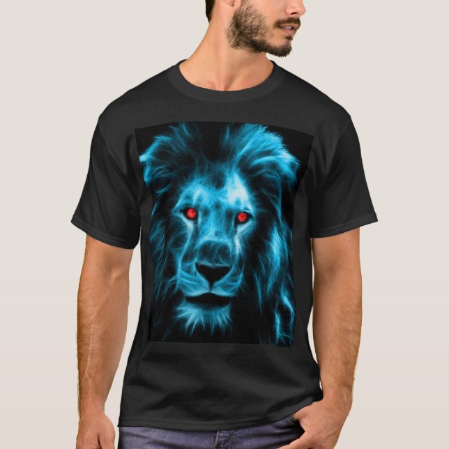 Camiseta Arte de león (Anverso)