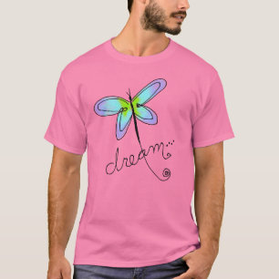 Camiseta Arte de libélula soñadora para llevar