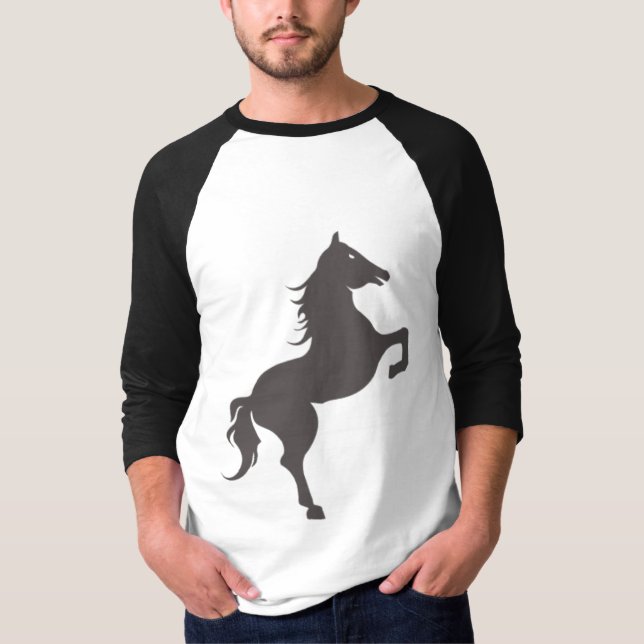 Camiseta Arte de los amantes de los caballos (Anverso)