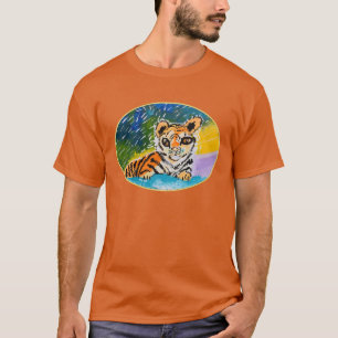 Camiseta "Arte de los niños" de Baby Tiger