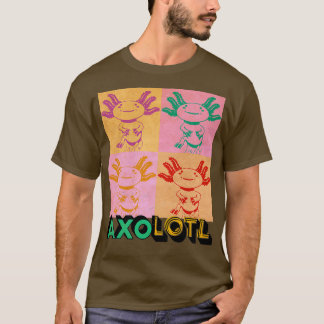 Camiseta Arte de los Terrarios Aquaristas Axolotl Axo