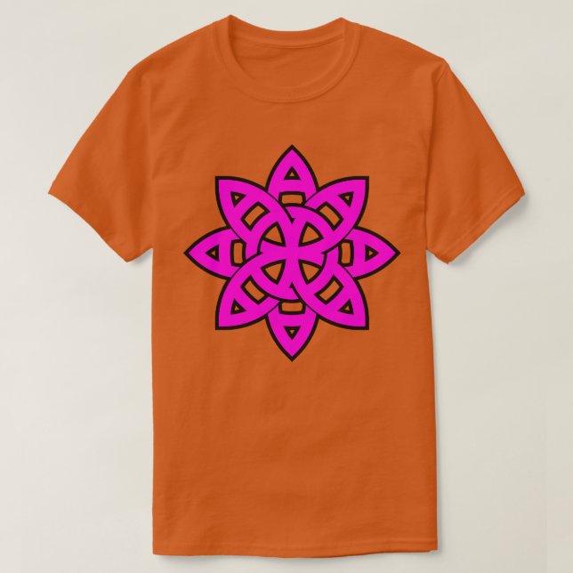 Camiseta arte de mandala 2 (Diseño del anverso)