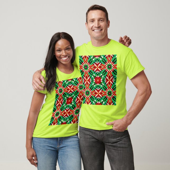 Camiseta Arte de Mandala de Sueño Caleidoscópico (Unisexo)