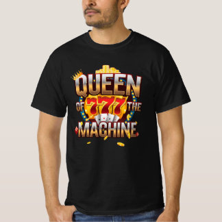 Camiseta Arte de máquinas tragaperras de casino