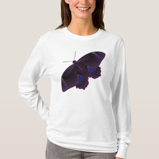 Camiseta Arte de mariposa (Anverso)