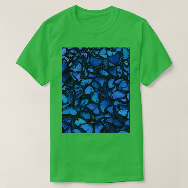 Camiseta Arte de mariposa 7 (Diseño del anverso)
