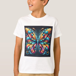 Camiseta Arte de mariposa colorida   Inspirado en la natura